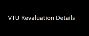 Revaluation VTU June/July 2017